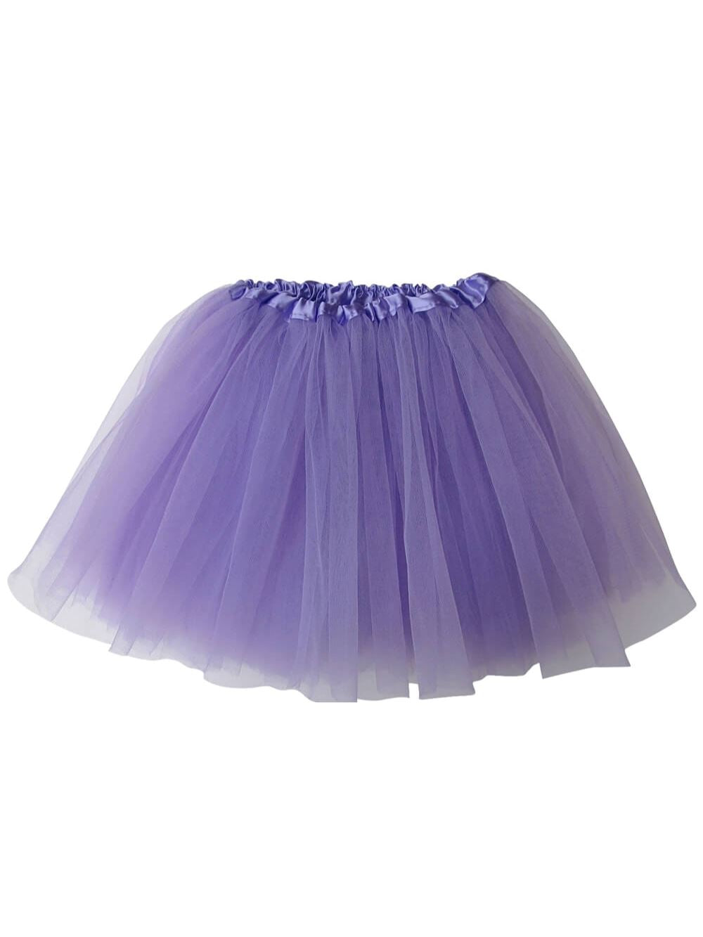 Lavender Tutu Skirt for Girls – 3-Layer Tulle Ballet, Dance, and Dress-Up Costume Skirt - Sydney So Sweet