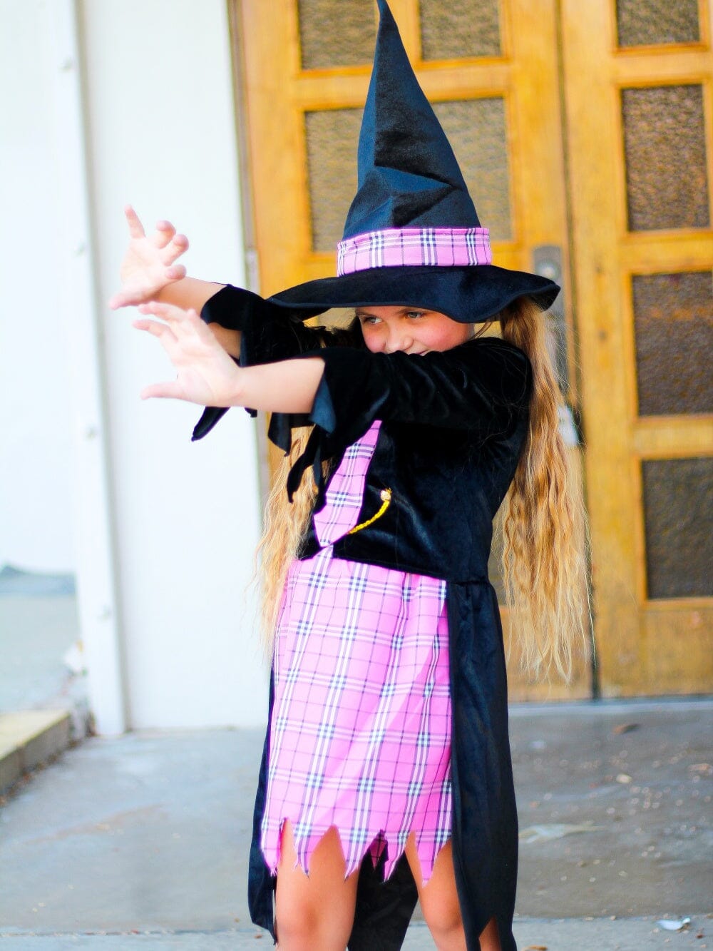 Wizard Costume Magic Girl Deluxe Girl's or Toddler Halloween Dress Up - Sydney So Sweet