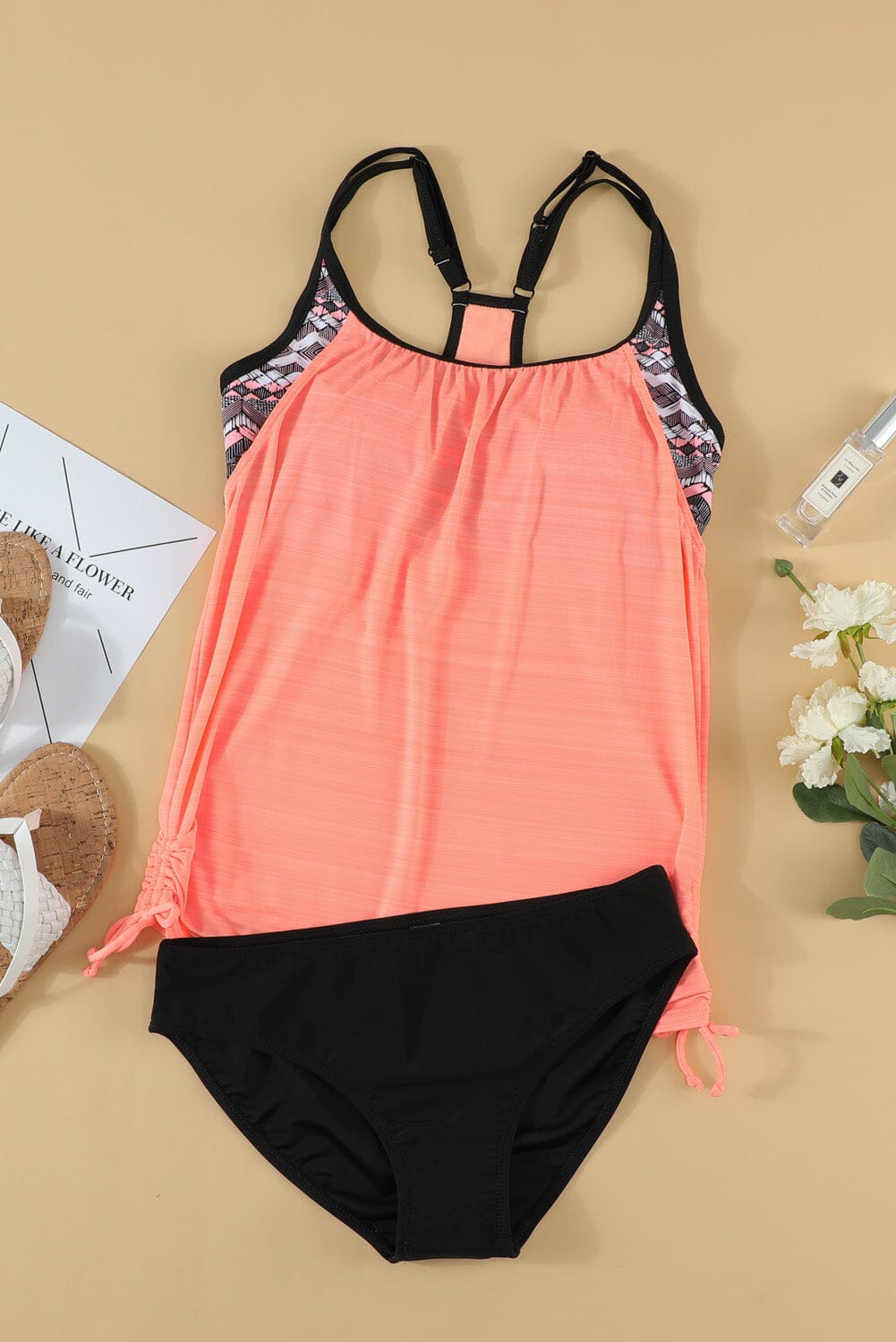 Scoop Neck Top and Brief Swim Set - Sydney So Sweet