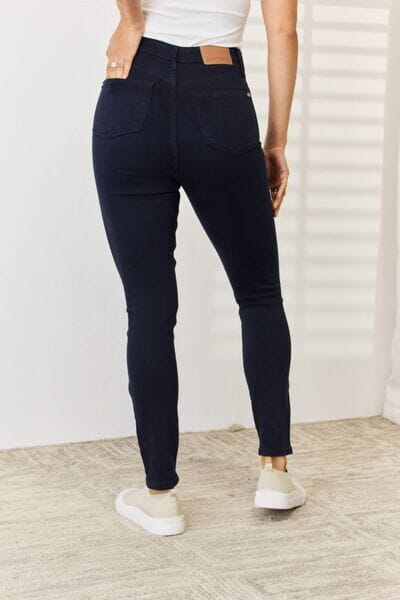 Judy Blue Full Size Garment Dyed Tummy Control Skinny Jeans - Sydney So Sweet