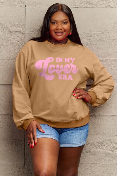 IN MY LOVER ERA Round Neck Sweatshirt - Sydney So Sweet