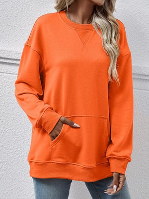 Long Sleeve Pocket Sweatshirt - Sydney So Sweet