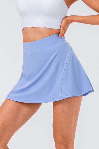 High Waist Pleated Active Skirt - Sydney So Sweet