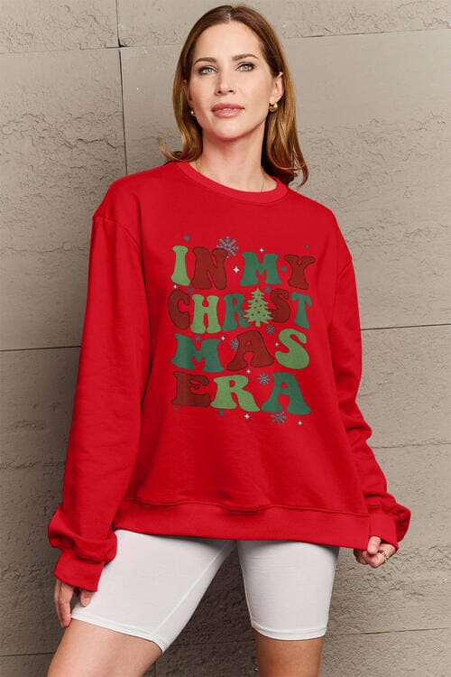 IN MY CHRISTMAS ERA Long Sleeve Sweatshirt - Sydney So Sweet