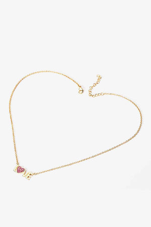 18K Gold Plated LOVE Pendant Necklace - Sydney So Sweet