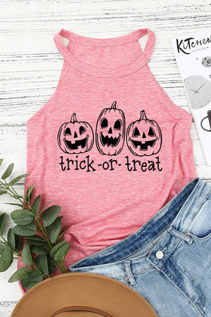 TRICK OR TREAT Graphic Tank Top - Sydney So Sweet