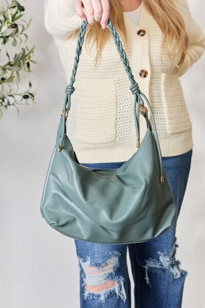 Braided Strap Shoulder Bag - Sydney So Sweet