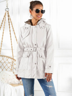 Full Size Hooded Jacket with Detachable Liner (Three-Way Wear) - Sydney So Sweet