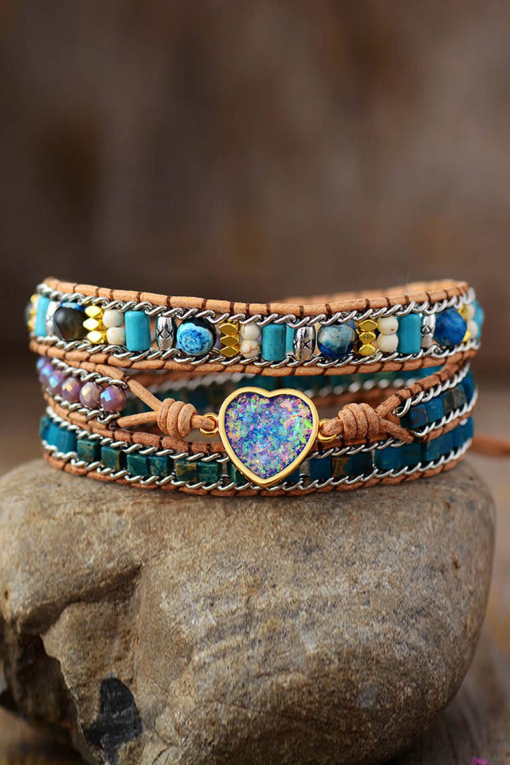 Heart Layered Bracelet - Sydney So Sweet