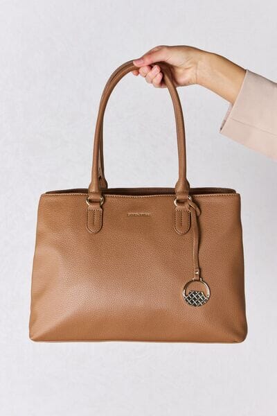 David Jones Structured Leather Handbag - Sydney So Sweet