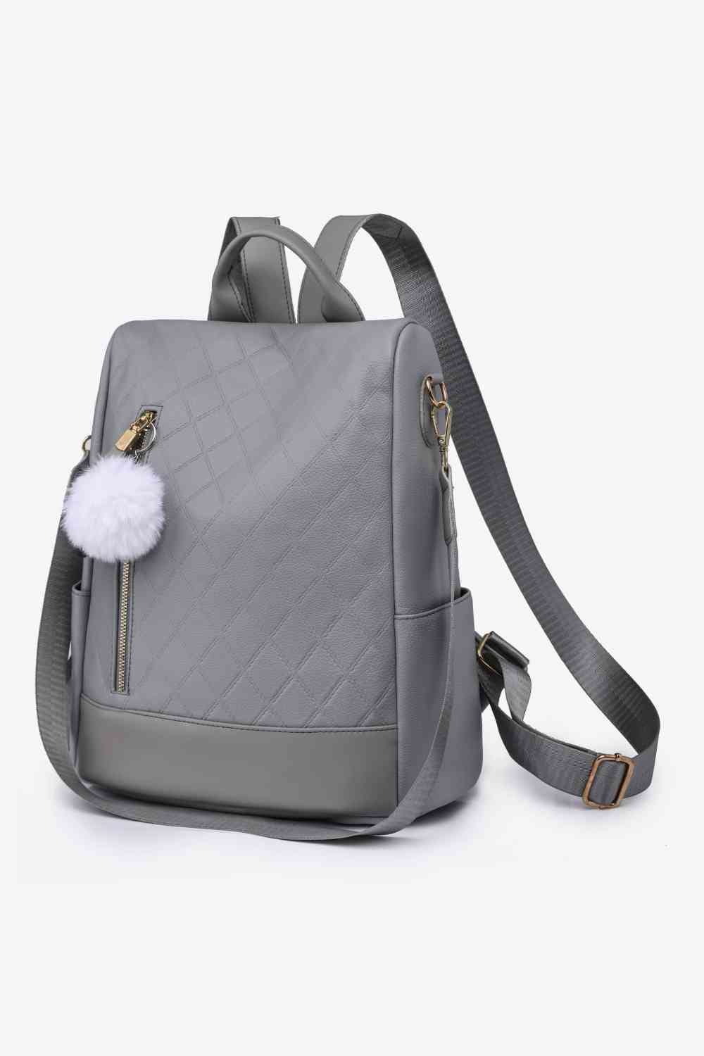 Pum-Pum Zipper Backpack - Sydney So Sweet