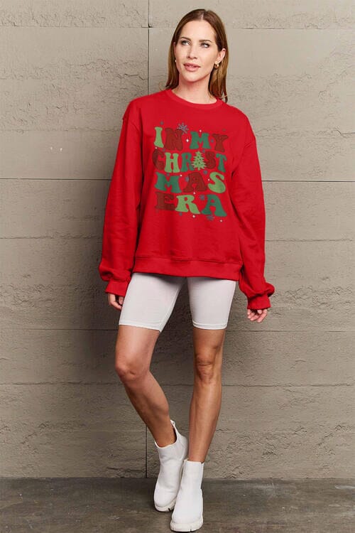 IN MY CHRISTMAS ERA Long Sleeve Sweatshirt - Sydney So Sweet