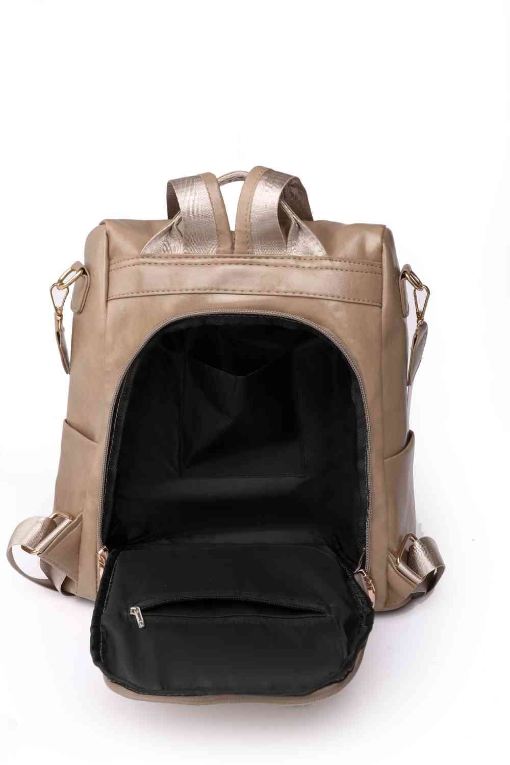 Zipper Pocket Backpack - Sydney So Sweet