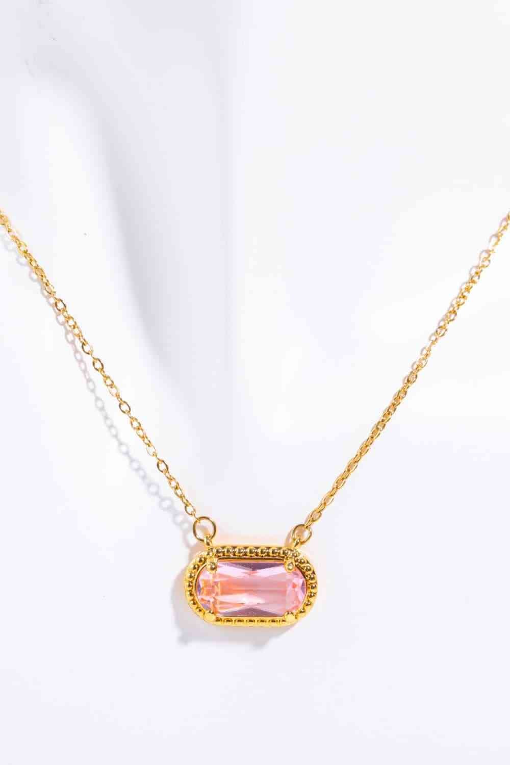 Copper 14K Gold-Plated Pendant Necklace - Sydney So Sweet