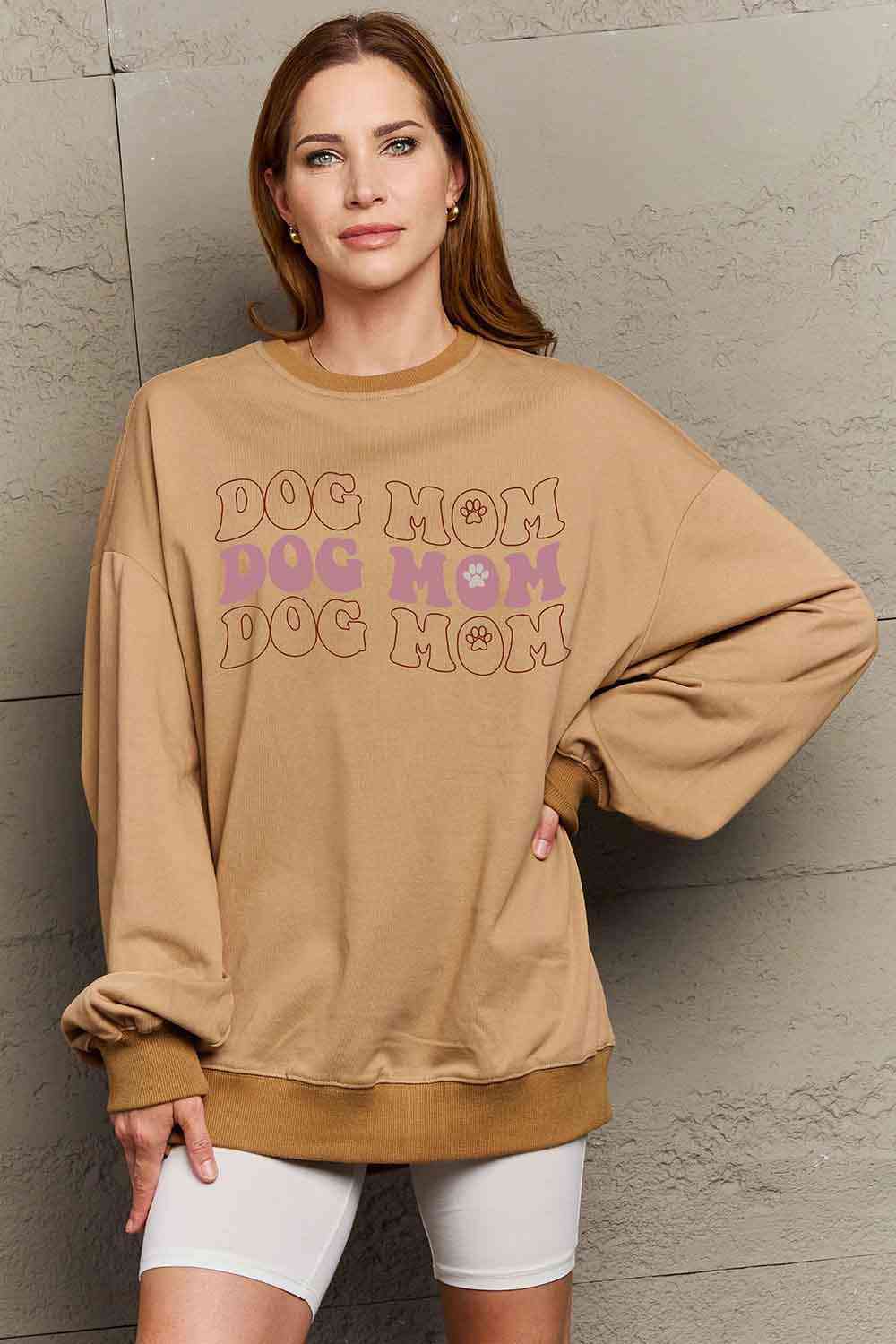 DOG MOM Graphic Sweatshirt - Sydney So Sweet