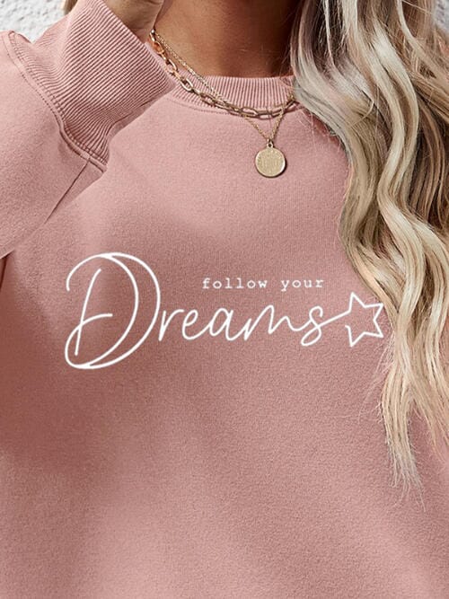 FOLLOW YOUR DREAMS Graphic Sweatshirt - Sydney So Sweet