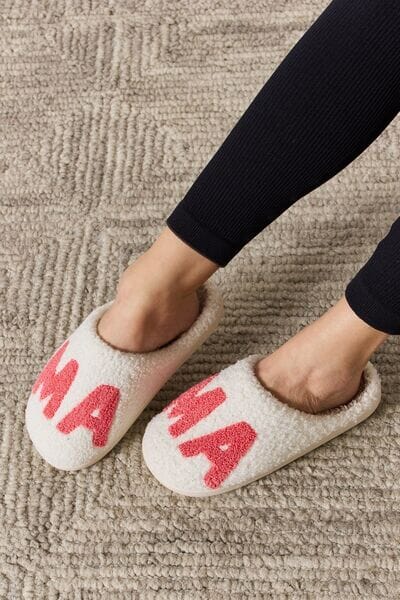 Melody MAMA Pattern Cozy Slippers - Sydney So Sweet