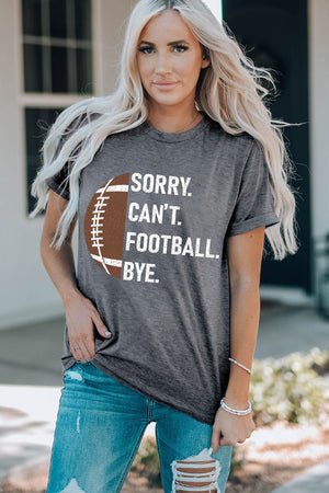Football Graphic Short Sleeve T-Shirt - Sydney So Sweet