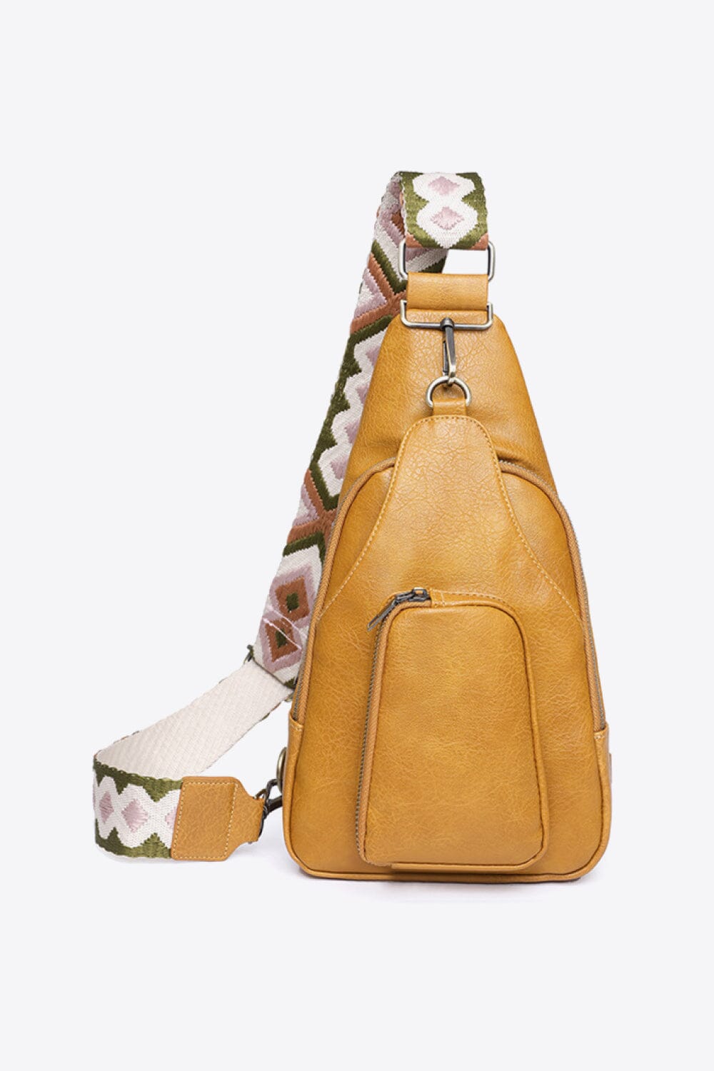 Take A Trip PU Leather Sling Bag - Sydney So Sweet