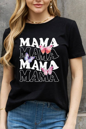 MAMA Butterfly Graphic Cotton T-Shirt - Sydney So Sweet