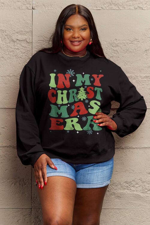 IN MY CHRISTMAS ERA Long Sleeve Sweatshirt - Sydney So Sweet