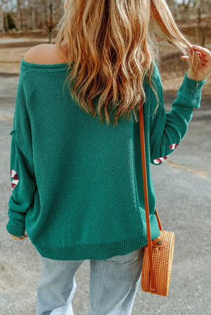 Sequin Candy Long Sleeve Sweater - Sydney So Sweet