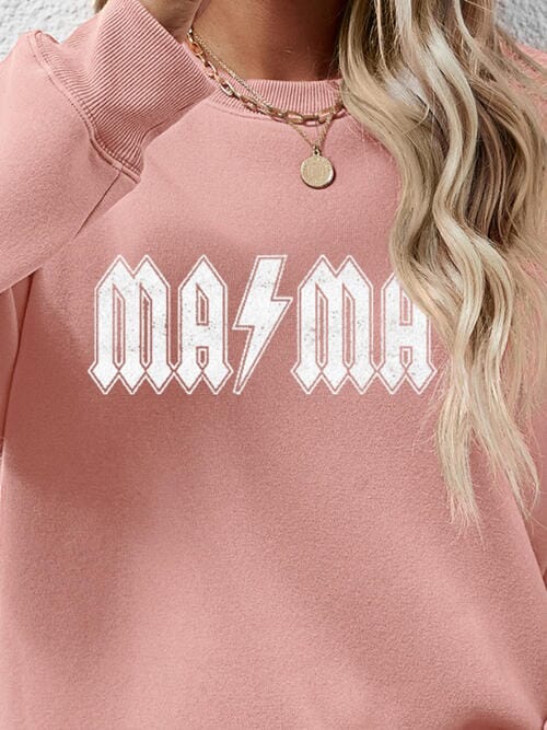 Mama Lightning Dropped Shoulder Sweatshirt - Sydney So Sweet