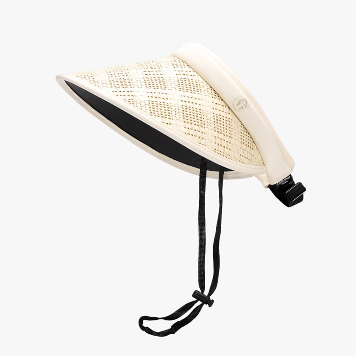 Solid Adjustable Weave Visor - Sydney So Sweet