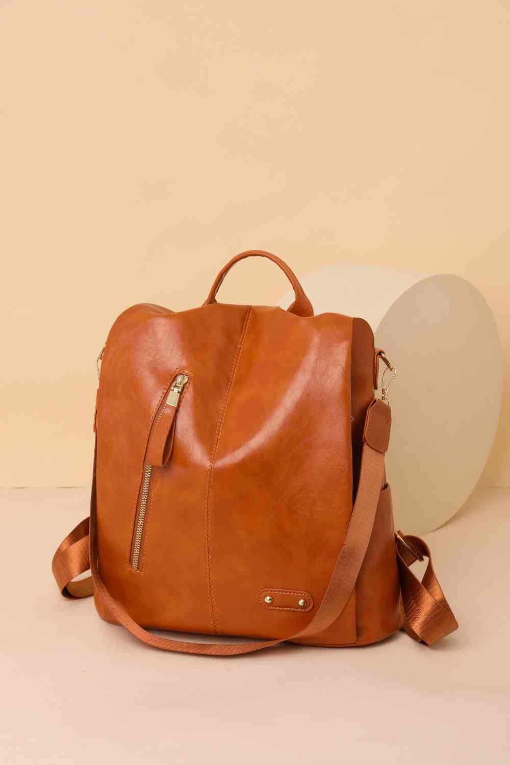 Zipper Pocket Backpack - Sydney So Sweet