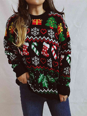 Christmas Element Sweater - Sydney So Sweet