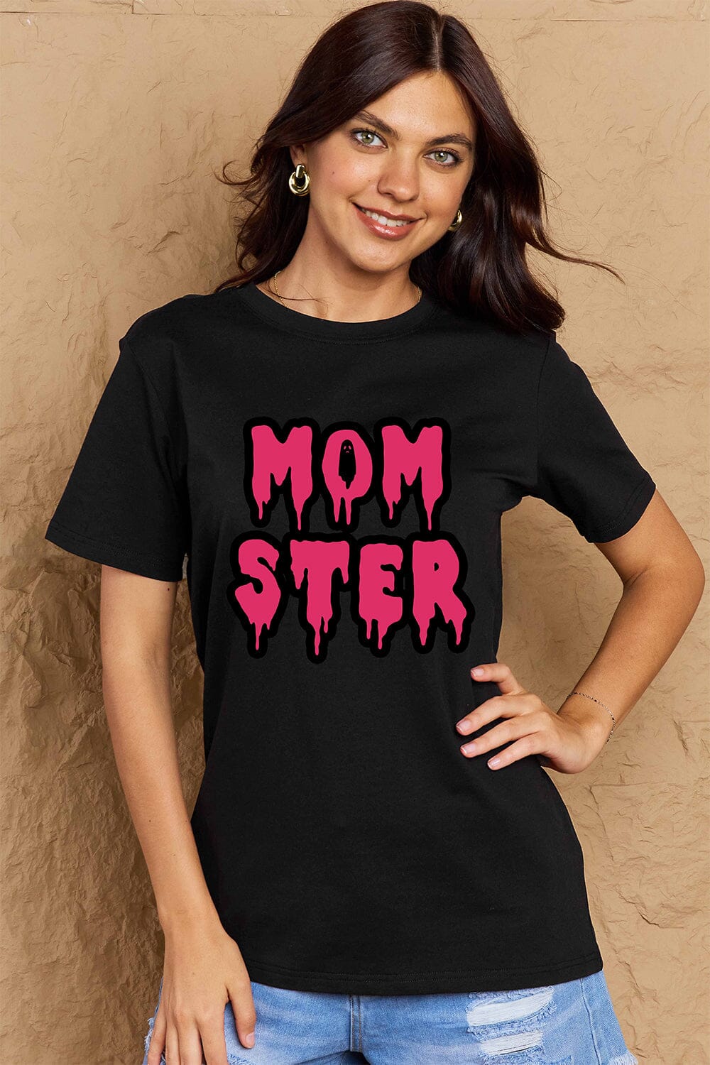 MOM STER Graphic Cotton T-Shirt - Sydney So Sweet