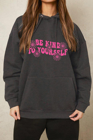 BE KIND TO YOURSELF Graphic Hoodie - Sydney So Sweet