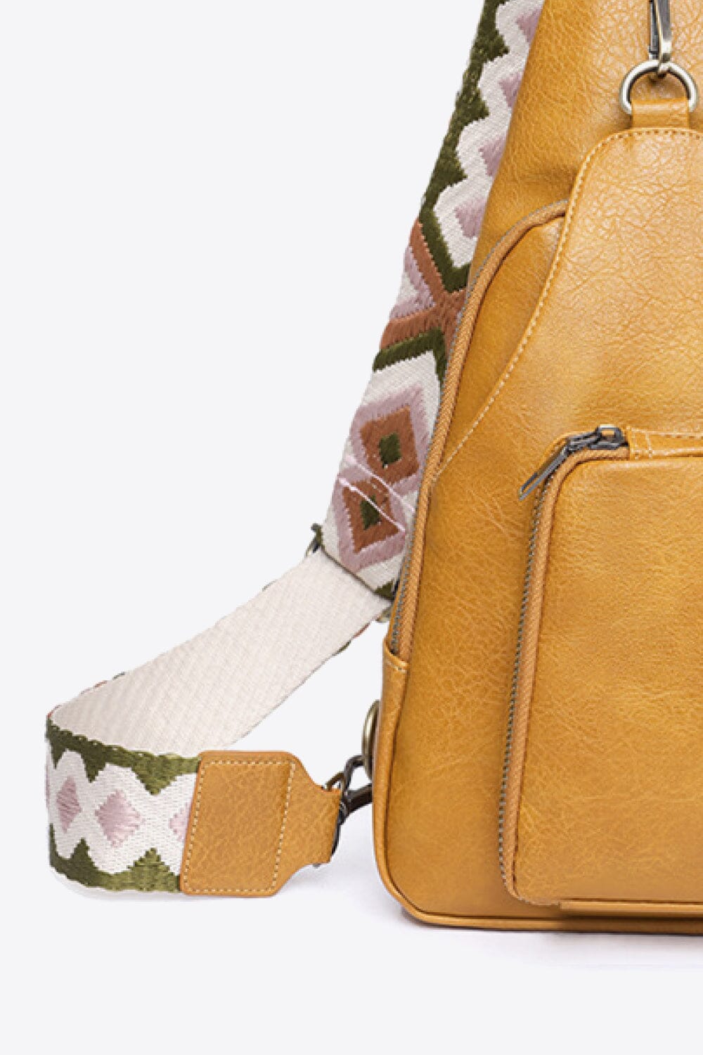 Take A Trip PU Leather Sling Bag - Sydney So Sweet