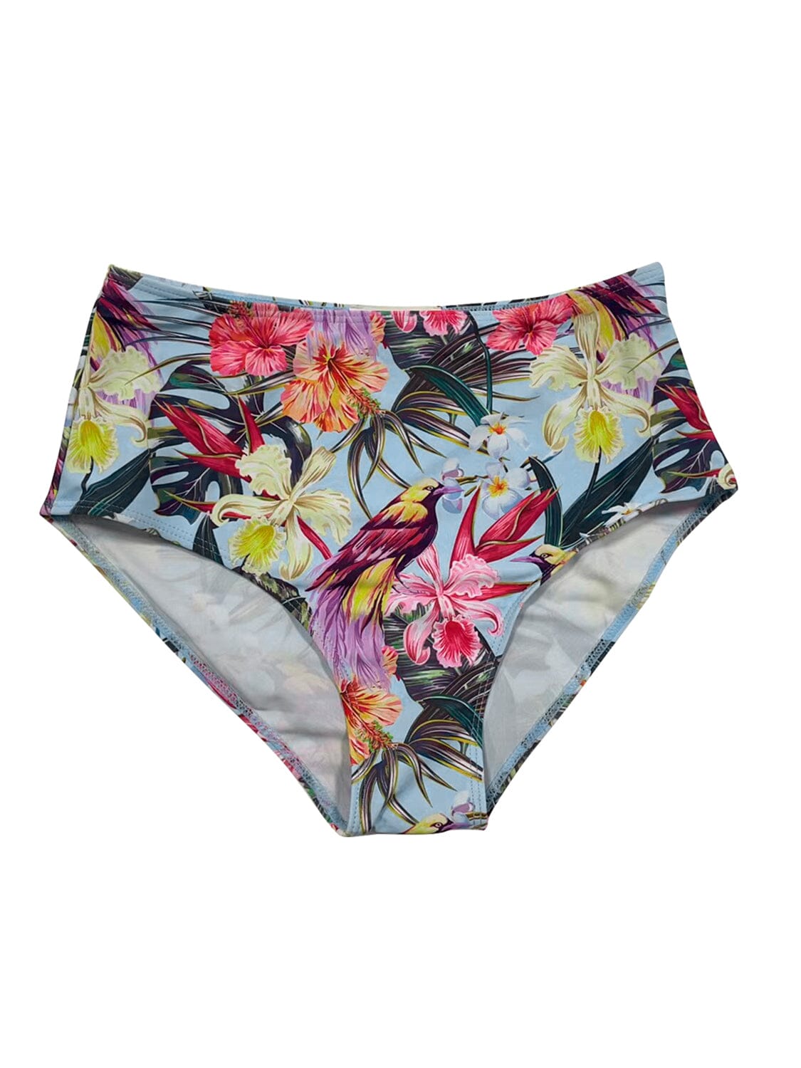 Printed Surplice Wide Strap Two-Piece Swim Set - Sydney So Sweet