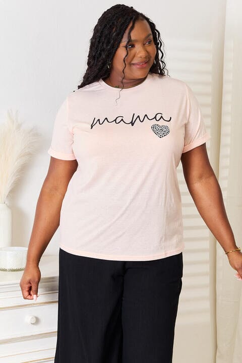 MAMA Heart Graphic T-Shirt - Sydney So Sweet