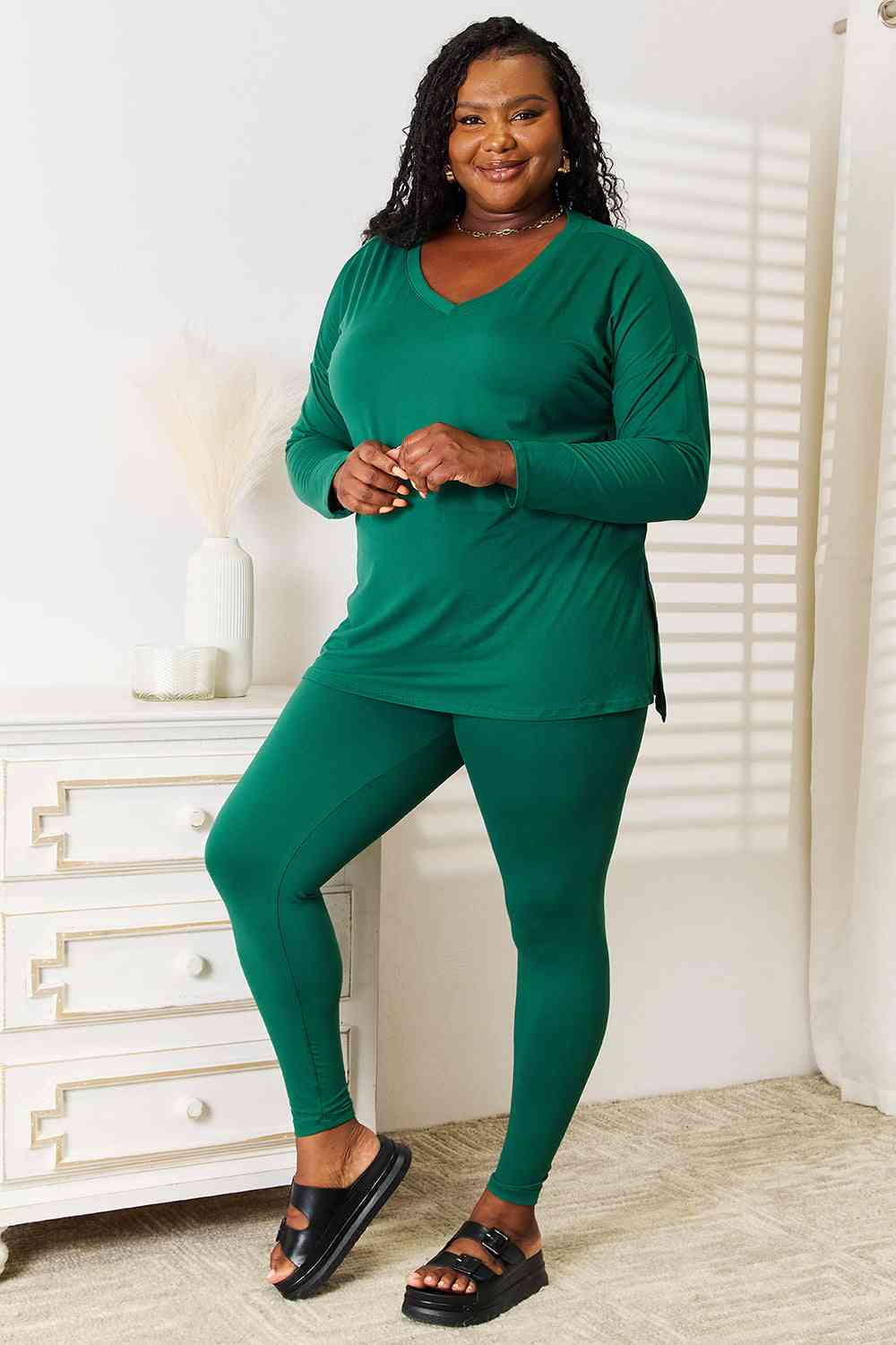 Zenana Plus Size Leggings (1X Large, Black) : : Clothing