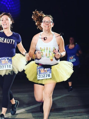 Yellow Adult Size Women's 5K Running Skirt Tutu Costume - Sydney So Sweet